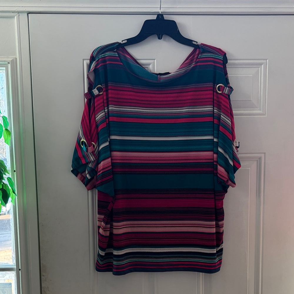 BOLD elements Multicolor Striped Blouse